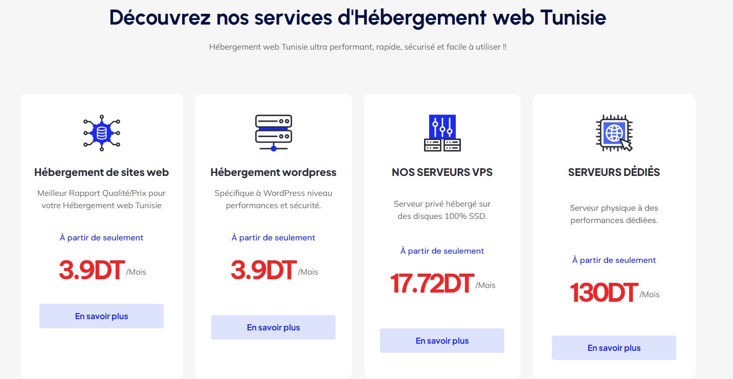 migration du site web