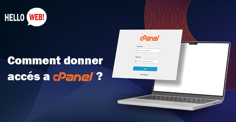 Donner acces a cPanel