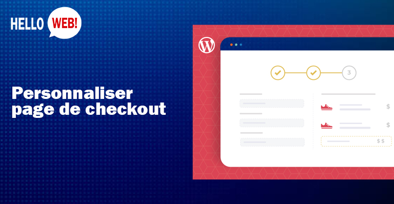 personnaliser page de checkout