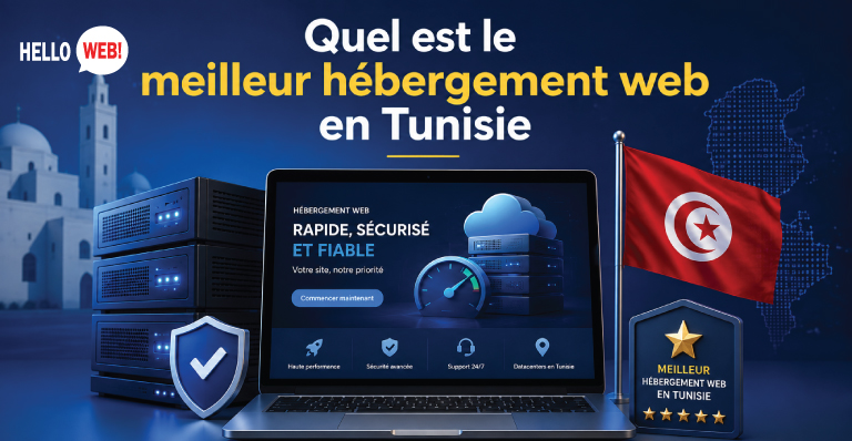 Meilleur hébergement web en Tunisie – solutions d’hébergement rapides, sécurisées et fiables